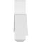 Ekena Millwork Bellingham Architectural Grade PVC Gable Bracket, 72"W x 12"H x 4"D x 4"F, 4/12 Pitch GBP072X12X0404BEL00 - alternate 3